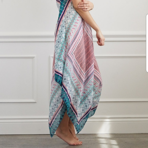 🚫SOLD🚫Forever 21 Handkerchief Maxi Dress - Picture 3 of 5